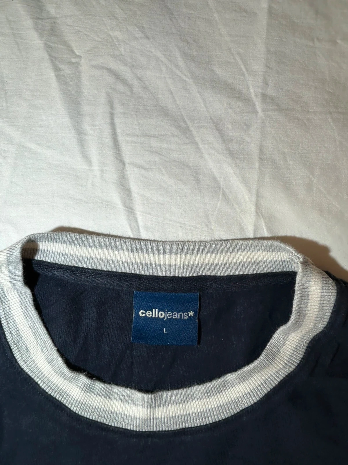 Camiseta azul marino Celio jeans – photo 5